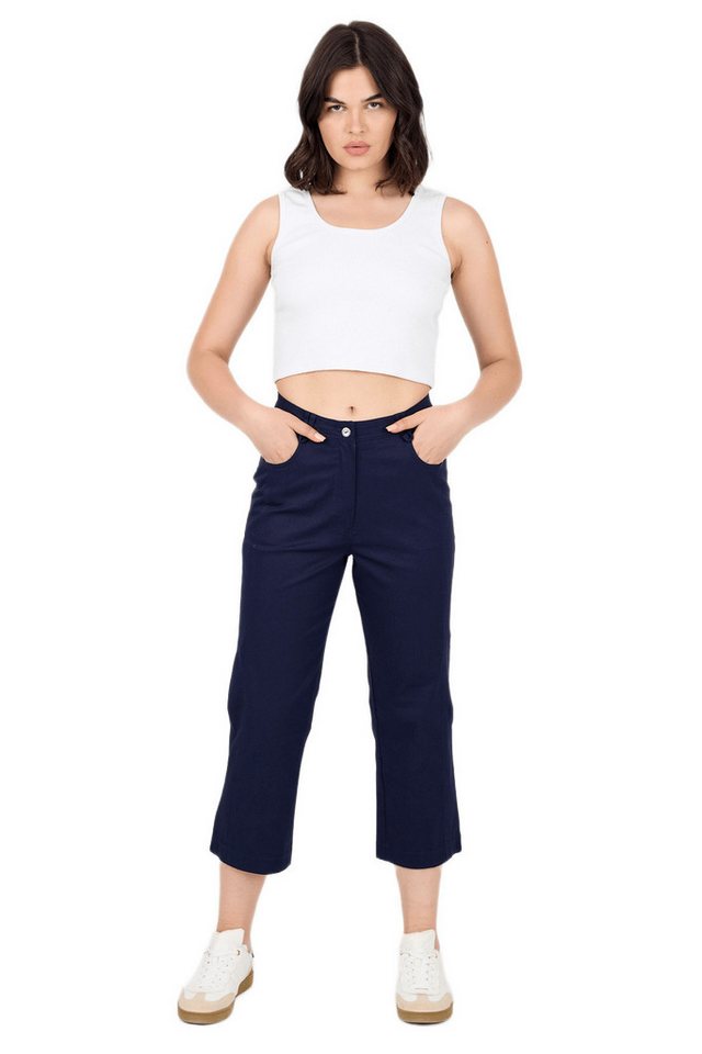 Phistan Relaxhose Damenhose aus Gabardine – Maritimes Design Phistan Relaxhose Damenhose aus Gabardine – Maritimes Design von Phistan