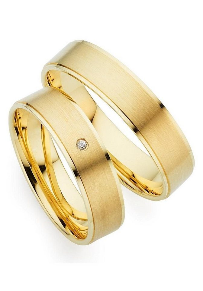 Phönix Trauring Schmuck Geschenk Gold 333 Trauring Ehering LIEBE versch. Varianten, Made in Germany, wahlweise mit oder ohne Brillant von Phönix