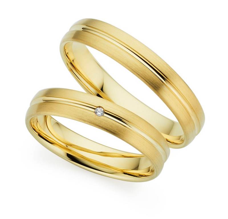 Phönix Trauring Schmuck Partnerring Ehering Verlobungsring Freundschaftsring, Made in Germany - wahlweise mit oder ohne Brillant von Phönix