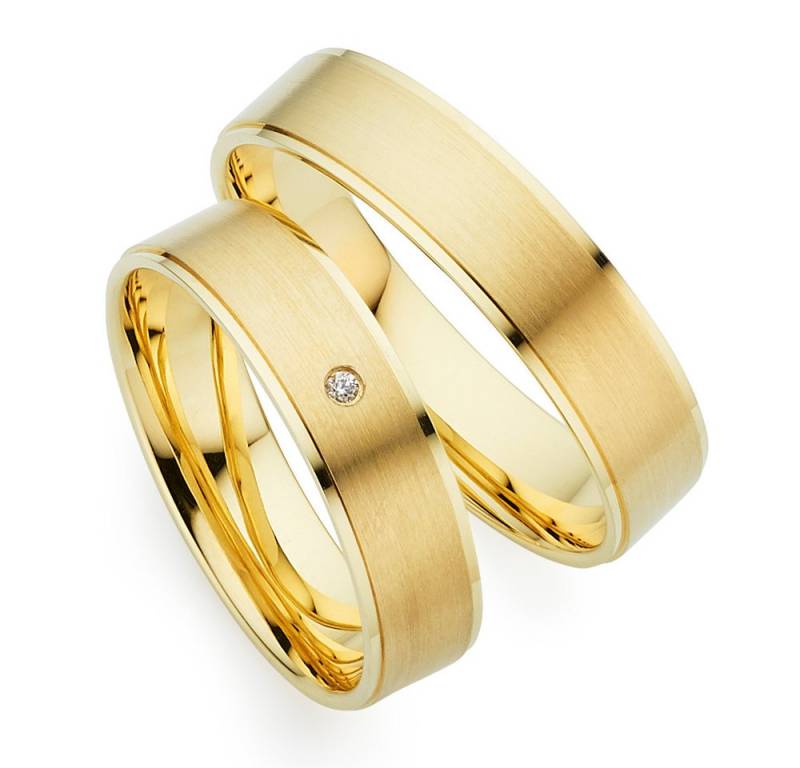 Phönix Trauring Schmuck Partnerring Ehering Verlobungsring Freundschaftsring, Made in Germany - wahlweise mit oder ohne Brillant von Phönix