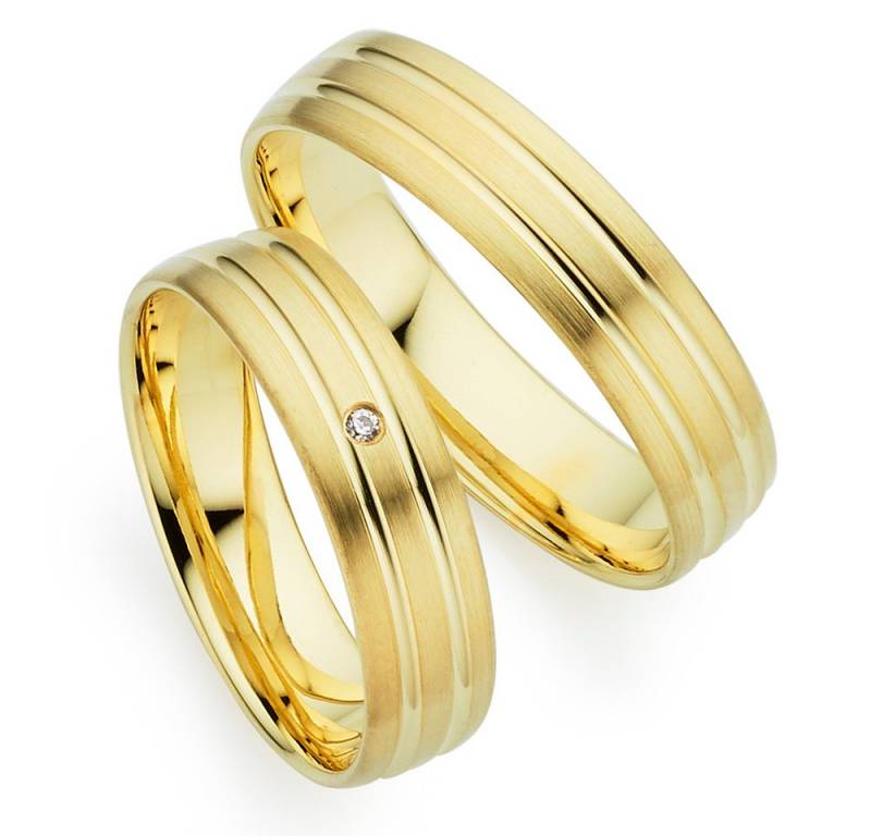 Phönix Trauring Schmuck Partnerring Ehering Verlobungsring Freundschaftsring, Made in Germany - wahlweise mit oder ohne Brillant von Phönix