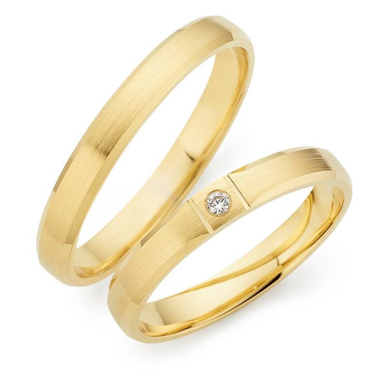 Phönix Trauring Schmuck Partnerring Ehering Verlobungsring Freundschaftsring, Made in Germany - wahlweise mit oder ohne Brillant von Phönix