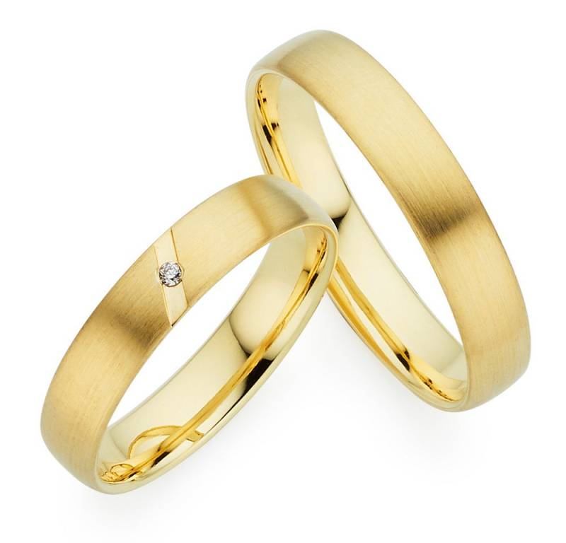 Phönix Trauring Schmuck Partnerring Ehering Verlobungsring Freundschaftsring, Made in Germany - wahlweise mit oder ohne Brillant von Phönix