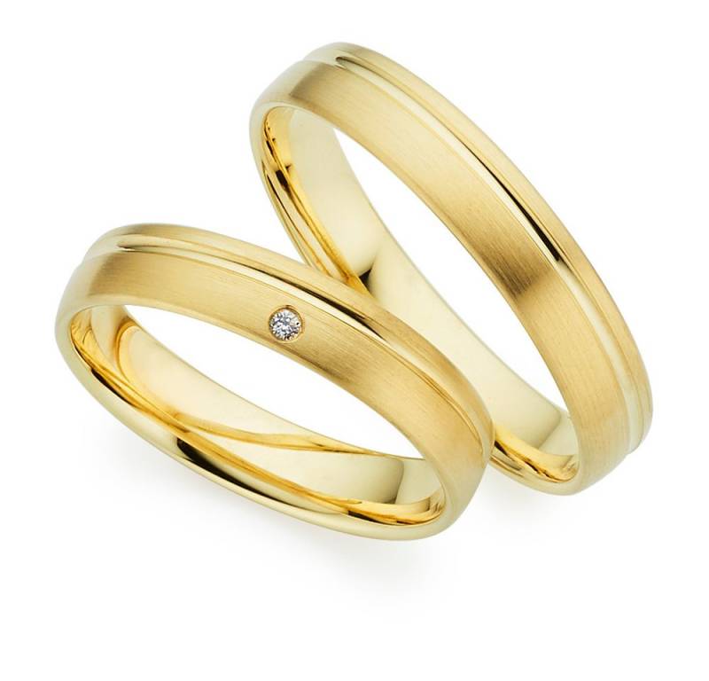 Phönix Trauring Schmuck Partnerring Ehering Verlobungsring Freundschaftsring, Made in Germany - wahlweise mit oder ohne Brillant von Phönix