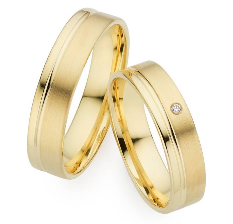 Phönix Trauring Schmuck Partnerring Ehering Verlobungsring Freundschaftsring, Made in Germany - wahlweise mit oder ohne Brillant von Phönix