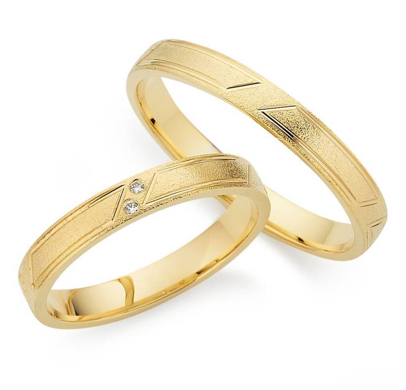 Phönix Trauring Schmuck Partnerring Ehering Verlobungsring Freundschaftsring, Made in Germany - wahlweise mit oder ohne Brillant von Phönix