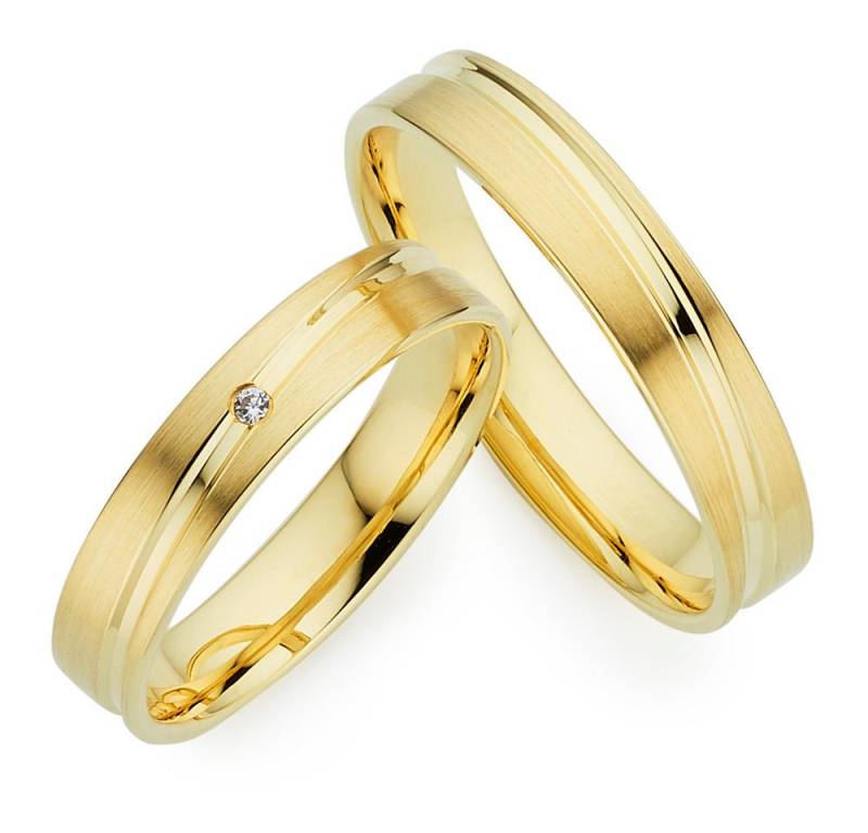 Phönix Trauring Schmuck Partnerring Ehering Verlobungsring Freundschaftsring, Made in Germany - wahlweise mit oder ohne Brillant von Phönix