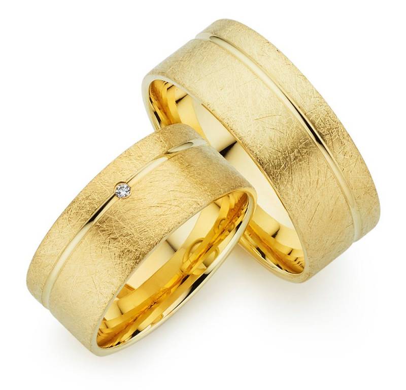 Phönix Trauring Schmuck Partnerring Ehering Verlobungsring Freundschaftsring, Made in Germany - wahlweise mit oder ohne Brillant von Phönix