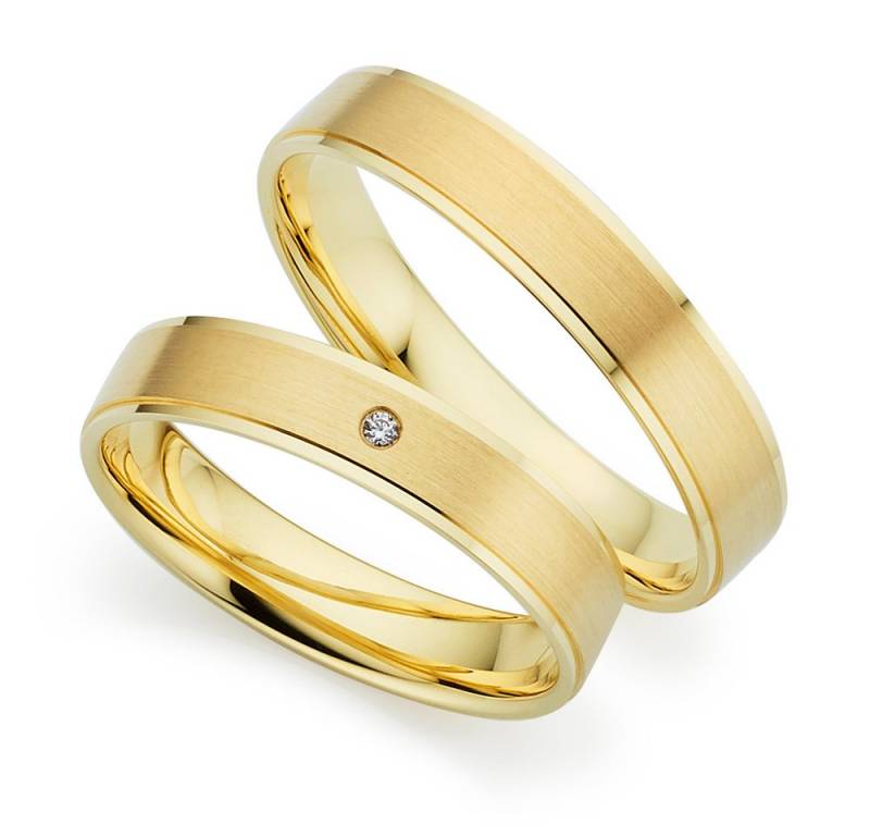 Phönix Trauring Schmuck Partnerring Ehering Verlobungsring Freundschaftsring, Made in Germany - wahlweise mit oder ohne Brillant von Phönix