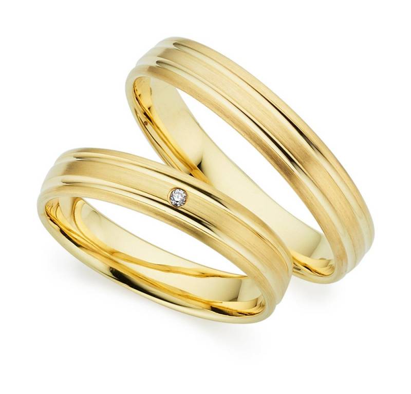 Phönix Trauring Schmuck Partnerring Ehering Verlobungsring Freundschaftsring, Made in Germany - wahlweise mit oder ohne Brillant von Phönix