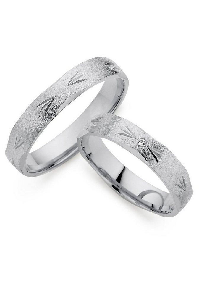 Phönix Trauring Schmuck Geschenk Silber 925 Ehering LIEBE, 930788, 930789, Made in Germany - wahlweise mit oder ohne Brillant von Phönix