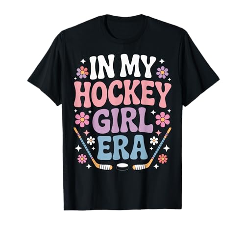 In My Hockey Girl Era für weibliche Eishockeyteams T-Shirt von PhoenixForge Co.