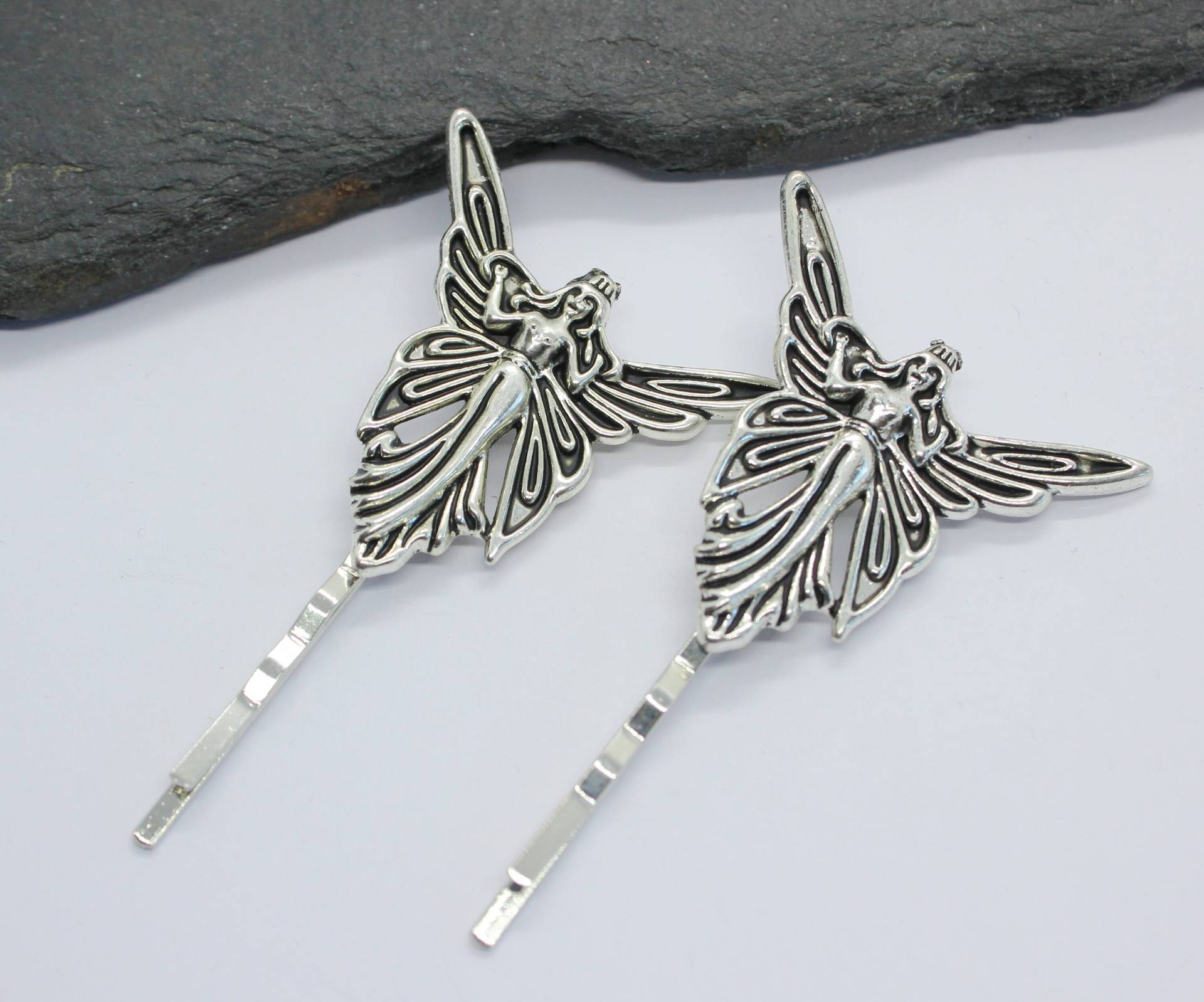 Elfen Haarspange, Silberne Feen-Bobby-Pins, Set Von Zwei Feengriffen, Fairy Bobby Pins 2Er Elfen Haarspange, Silberne Feen-Bobby-Pins, Set Von Zwei Feengriffen, Fairy Bobby Pins 2Er von PhoenixRisingGB