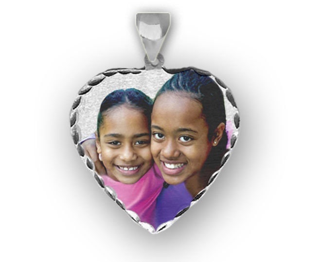 Mittlere Auswahl Foto Memory Anhänger 4 Größen, 925 Sterling Silber, 10K Oder 14K Gold von PhotoCharms4Less
