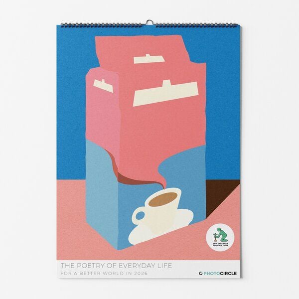 Photocircle Design Wandkalender 2026 - The Poetry Of Everyday Life mit Scherenschnitte von Rosi Feist von Photocircle
