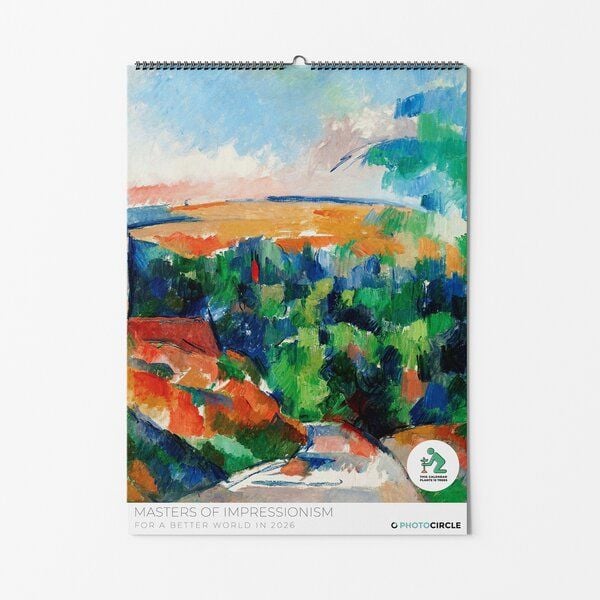 Photocircle Impressionismus Kunstkalender 2026 / Wandkalender mit Kunstdrucken von Monet, Degas, Cezanne & Pisarro von Photocircle