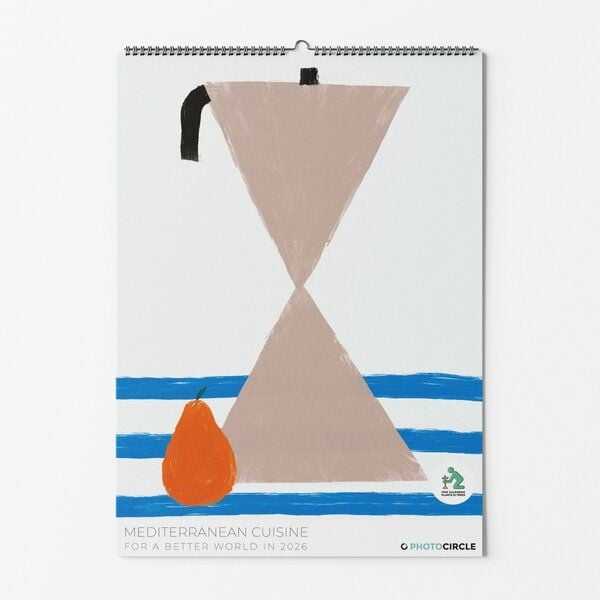 Photocircle Mediterrane Küche Wandkalender 2026 mit Matías Larraín Postern für schöne Küchenwände von Photocircle