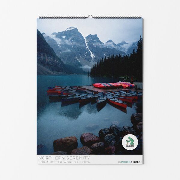 Photocircle Norther Serenity Wandkalender 2026 mit André Alexander Fotografien aus dem Norden der USA und Kanadas von Photocircle