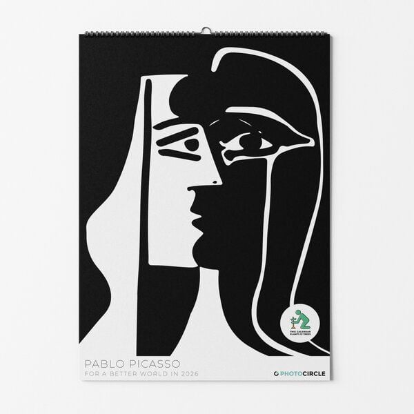 Photocircle Pablo Picasso Kunstkalender 2026 von Photocircle