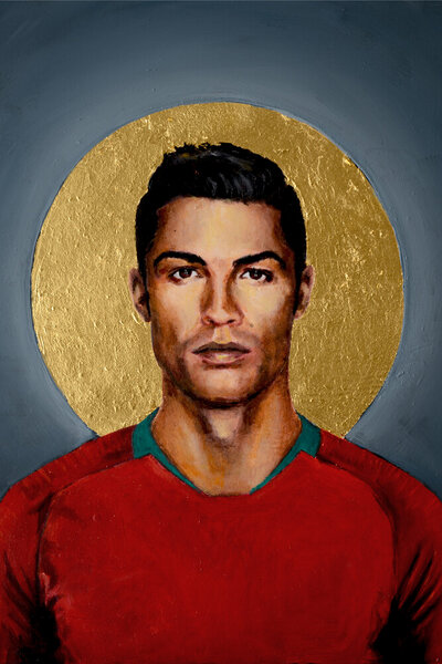 Photocircle Poster / Leinwandbild - Christiano Ronaldo von Photocircle