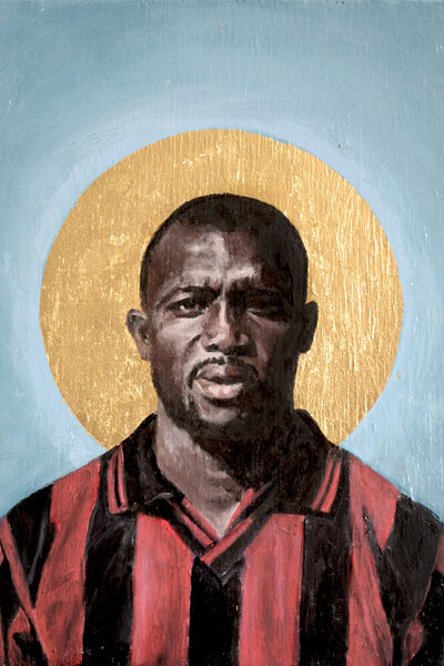 Photocircle Poster / Leinwandbild - George Weah von Photocircle