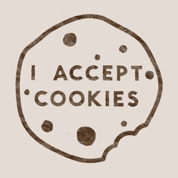 Photocircle Poster / Leinwandbild - I accept cookies von Photocircle