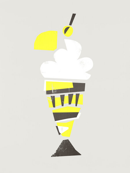 Photocircle Poster / Leinwandbild - Ice Cream Sundae von Photocircle