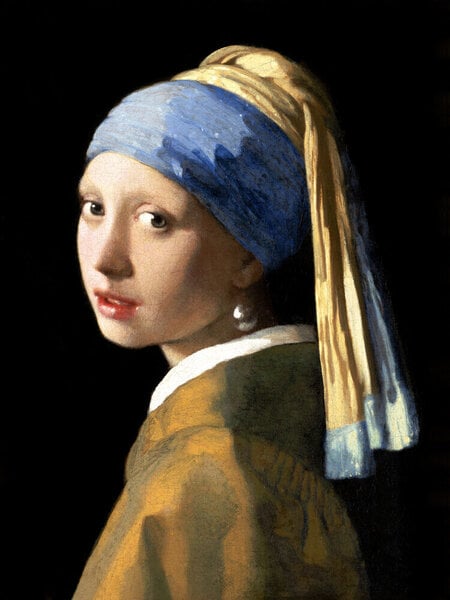 Photocircle Poster / Leinwandbild - Johannes Vermeer: Mädchen mit dem Perlenohrring von Photocircle