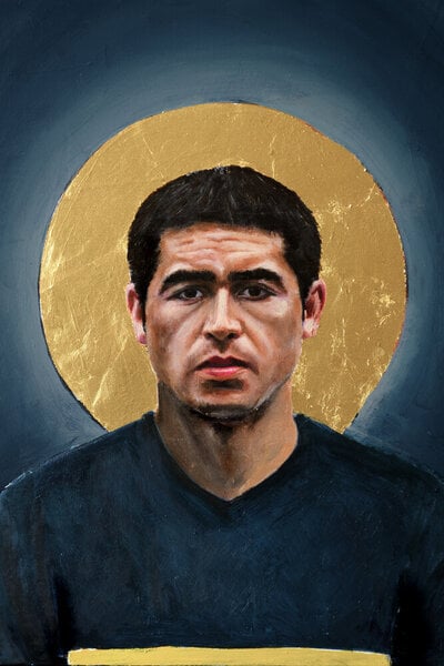 Photocircle Poster / Leinwandbild - Juan Roman Riquelme von Photocircle