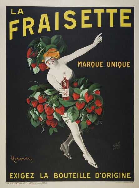 Photocircle Wandbild / Kunstdruck / Poster / Leinwand - Leonetto Cappiello: La Fraisette von Photocircle