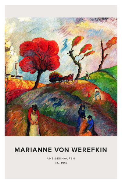 Photocircle Poster / Leinwandbild - Marianne von Werefkin: Ameisenhaufen (ca.1916) von Photocircle