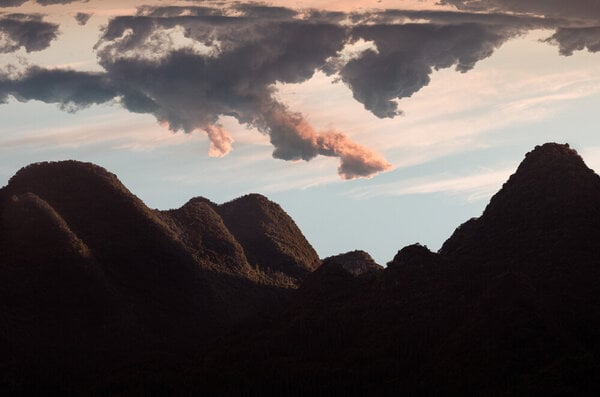 Photocircle Poster / Leinwandbild - Mountain Views von Photocircle