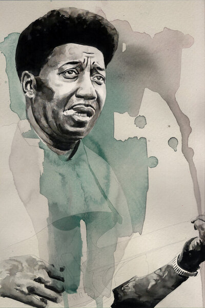 Photocircle Poster / Leinwandbild - Muddy Waters von Photocircle