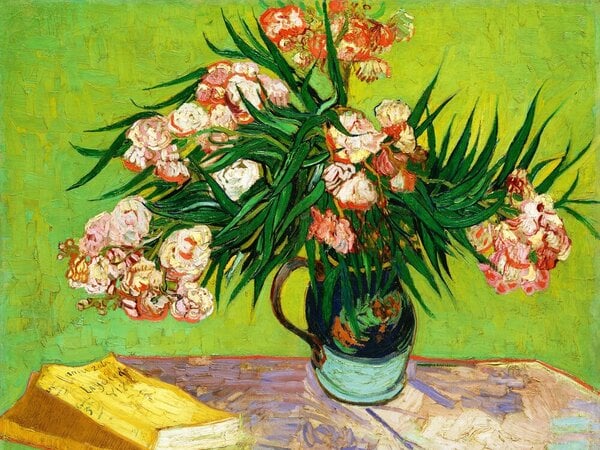 Photocircle Poster / Leinwandbild - Oleander von Vincent van Gogh von Photocircle