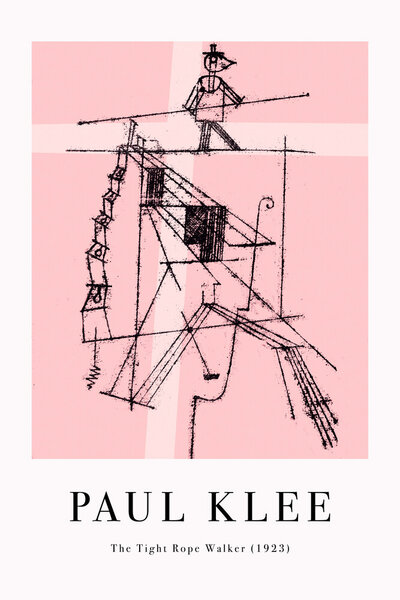 Photocircle Poster / Leinwandbild - Paul Klee: Seiltänzer von Photocircle