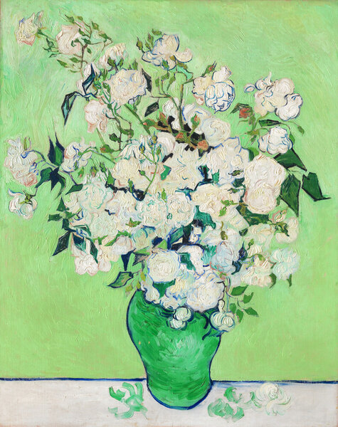 Photocircle Poster / Leinwandbild - Rosen von Vincent van Gogh von Photocircle