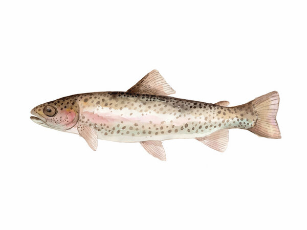 Photocircle Poster / Leinwandbild - Sea Life - Rainbow Trout von Photocircle