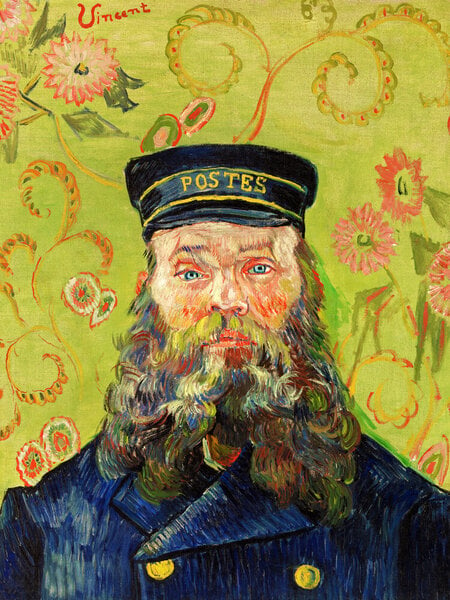 Photocircle Poster / Leinwandbild - Vincent van Gogh: Der Postbote (Joseph Roulin) von Photocircle