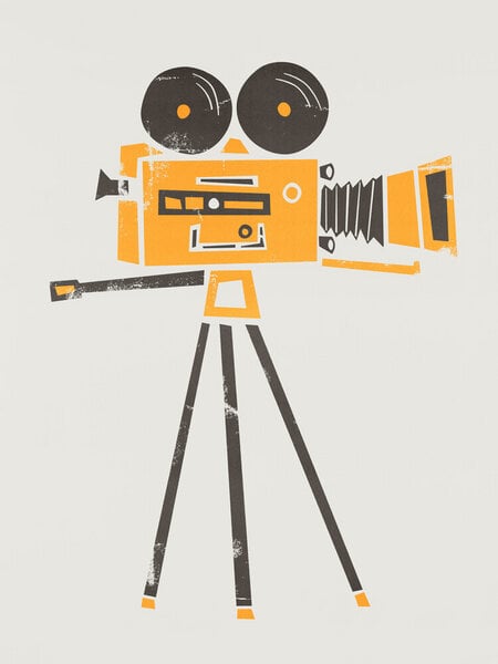 Photocircle Poster / Leinwandbild - Vintage Cine Camera von Photocircle