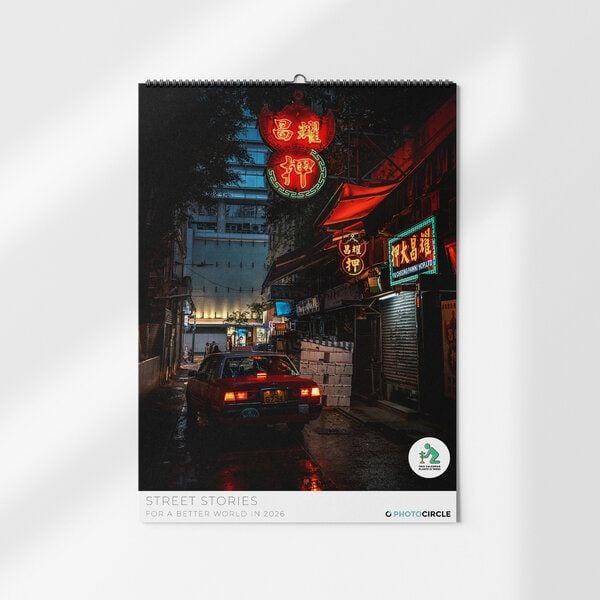 Photocircle Street Stories Kalender 2026 / Street Photography Wandkalender von Photocircle