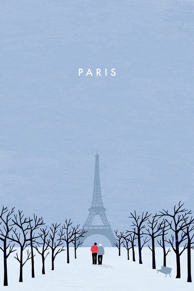 Photocircle Wandbild / Kunstdruck / Poster / Leinwand - Paris Photocircle Wandbild / Kunstdruck / Poster / Leinwand - Paris von Photocircle
