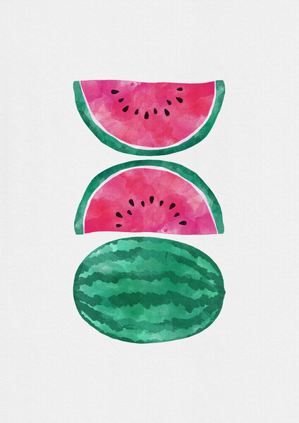 Photocircle Wandbild / Kunstdruck / Poster / Leinwand - Watermelons von Photocircle