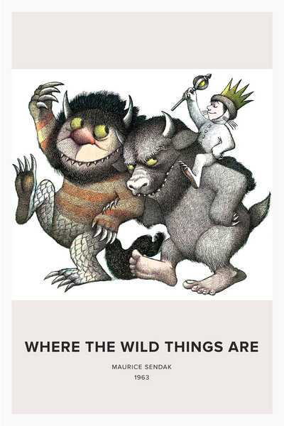 Photocircle Wandbild / Kunstdruck / Poster / Leinwand - Where The Wild Things Are von Photocircle