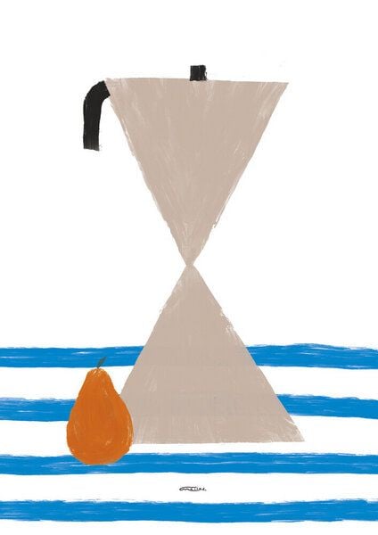 Photocircle Wandbild / Poster / Leinwand - Wall art with Italian coffee maker Photocircle Wandbild / Poster / Leinwand - Wall art with Italian coffee maker von Photocircle