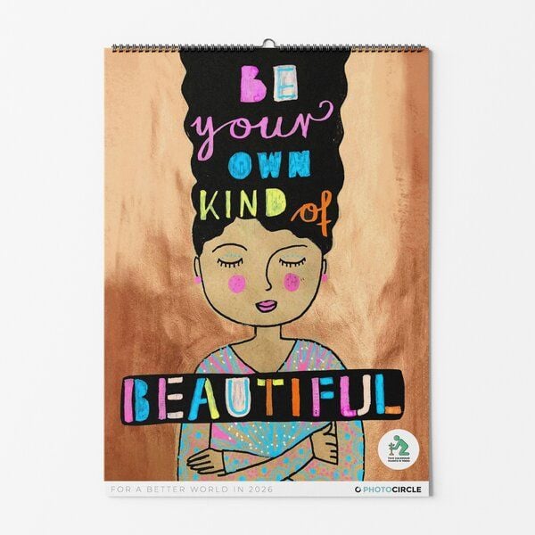 Photocircle Wandkalender & Planer 2026 - be your own kind of beautiful / Designposter für Achtsamkeit und Selbstliebe Photocircle Wandkalender & Planer 2026 - be your own kind of beautiful / Designposter für Achtsamkeit und Selbstliebe von Photocircle