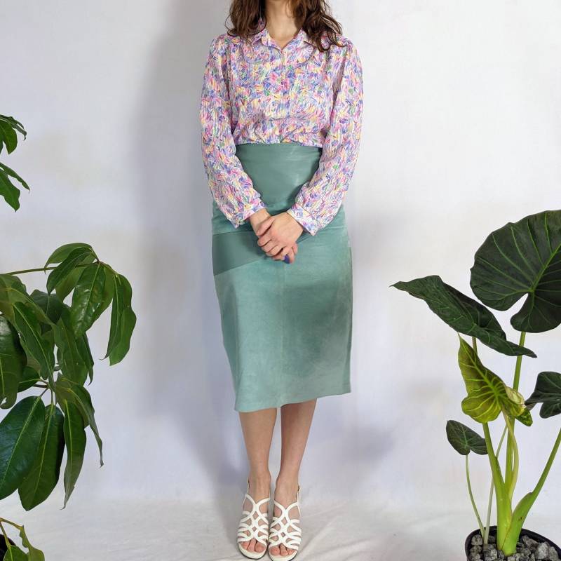 Vintage Abstrakte Bluse 1970Er Jahre D'allaird's von Phrodyte