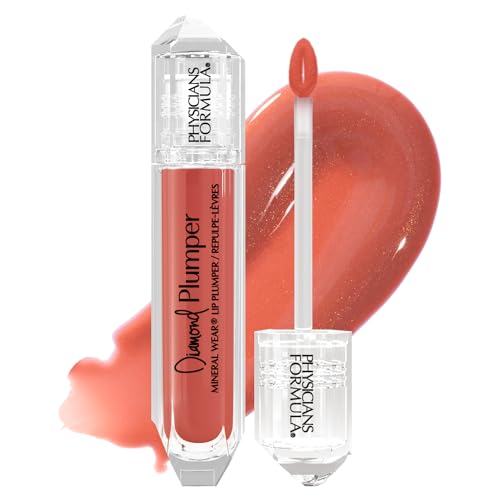 Physicians Formula, Diamond Plumper, Lip Plumper mit feuchtigkeitsspendender, nährender und aufpolsternder Formel, Lip Gloss mit Diamantstaub für einen edelsteinähnlichen Glanz, Diamond Marquise von Physicians Formula