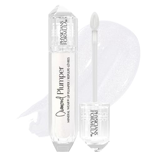 Physicians Formula, Diamond Plumper, Lip Plumper mit feuchtigkeitsspendender, nährender und aufpolsternder Formel, Lip Gloss mit Diamantstaub für einen edelsteinähnlichen Glanz, Diamond Marquise von Physicians Formula