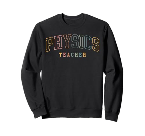 Physiklehrer Herren Damen Retro Boho Farben Grafik Sweatshirt Physiklehrer Herren Damen Retro Boho Farben Grafik Sweatshirt von Physics Teacher Men Women Retro Boho Graphic MYN