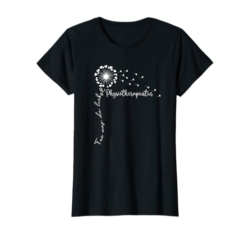 Tue was du liebst Bewegungstherapie Frauen Physiotherapeutin T-Shirt von Physiotherapie Geschenke Ausbildung Und Beruf